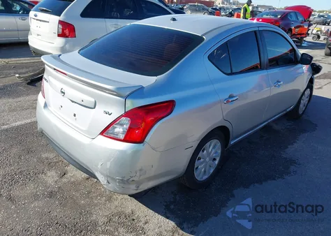 2018 Nissan Versa 1.6 Sv z USA, uszkodzony, nr VIN 3N1CN7AP6JK426761